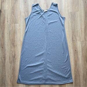 Premium Collection Plus Heather Slate Dress